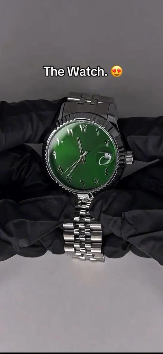 Arabic Green – Tradition in Every Tick